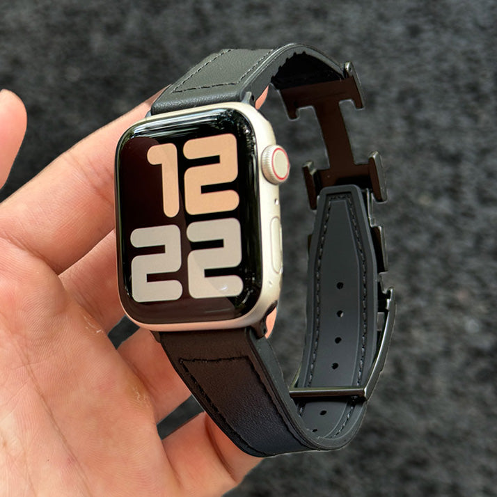 Designer Leather Strap For Apple watch