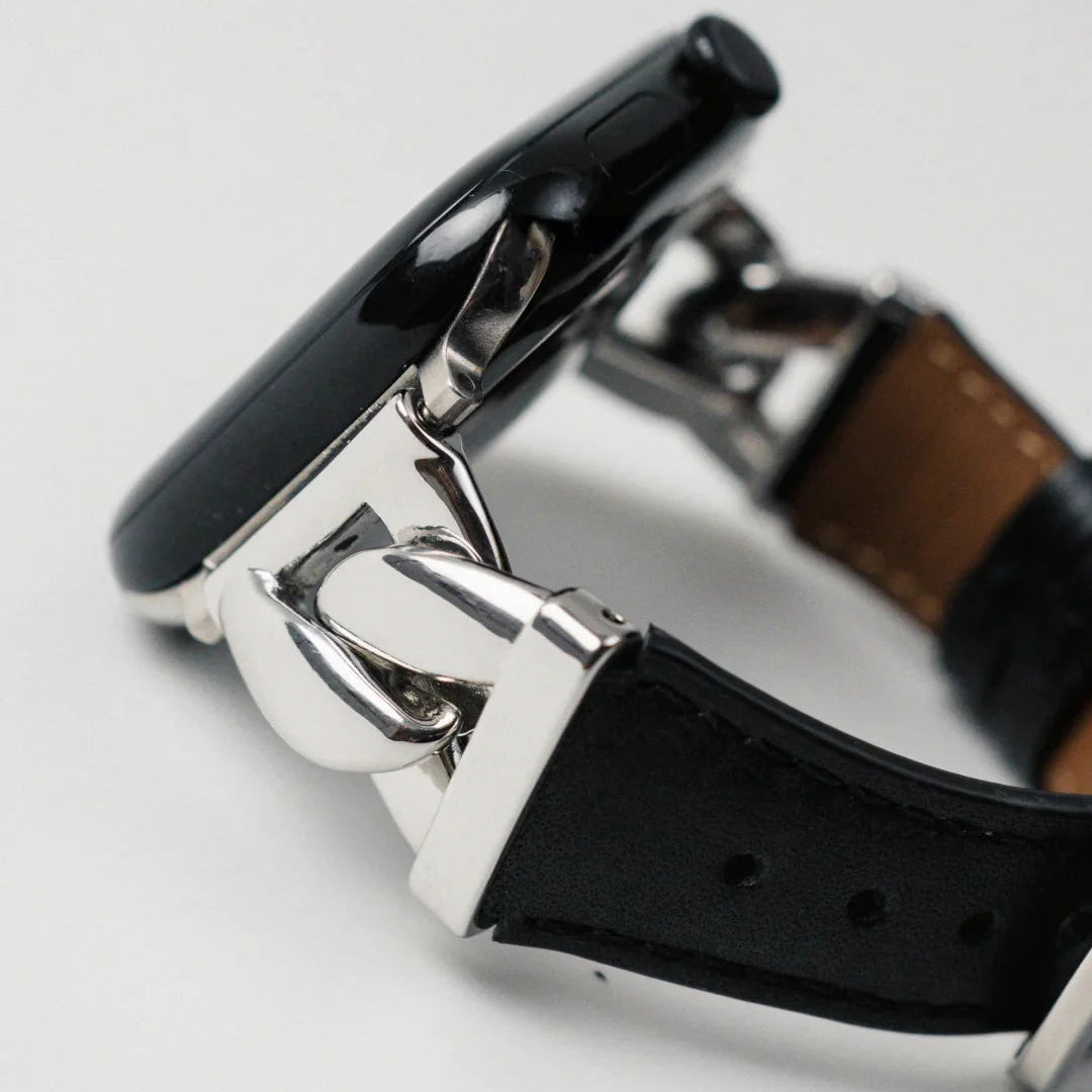 The Grace Chain Leather Strap For Apple Watch