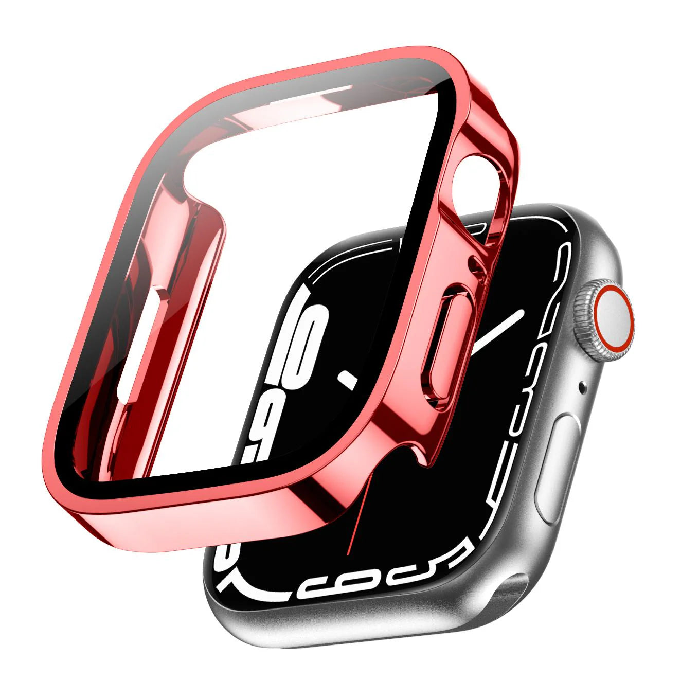 Waterproof Watch Case With Tempered Glass Film