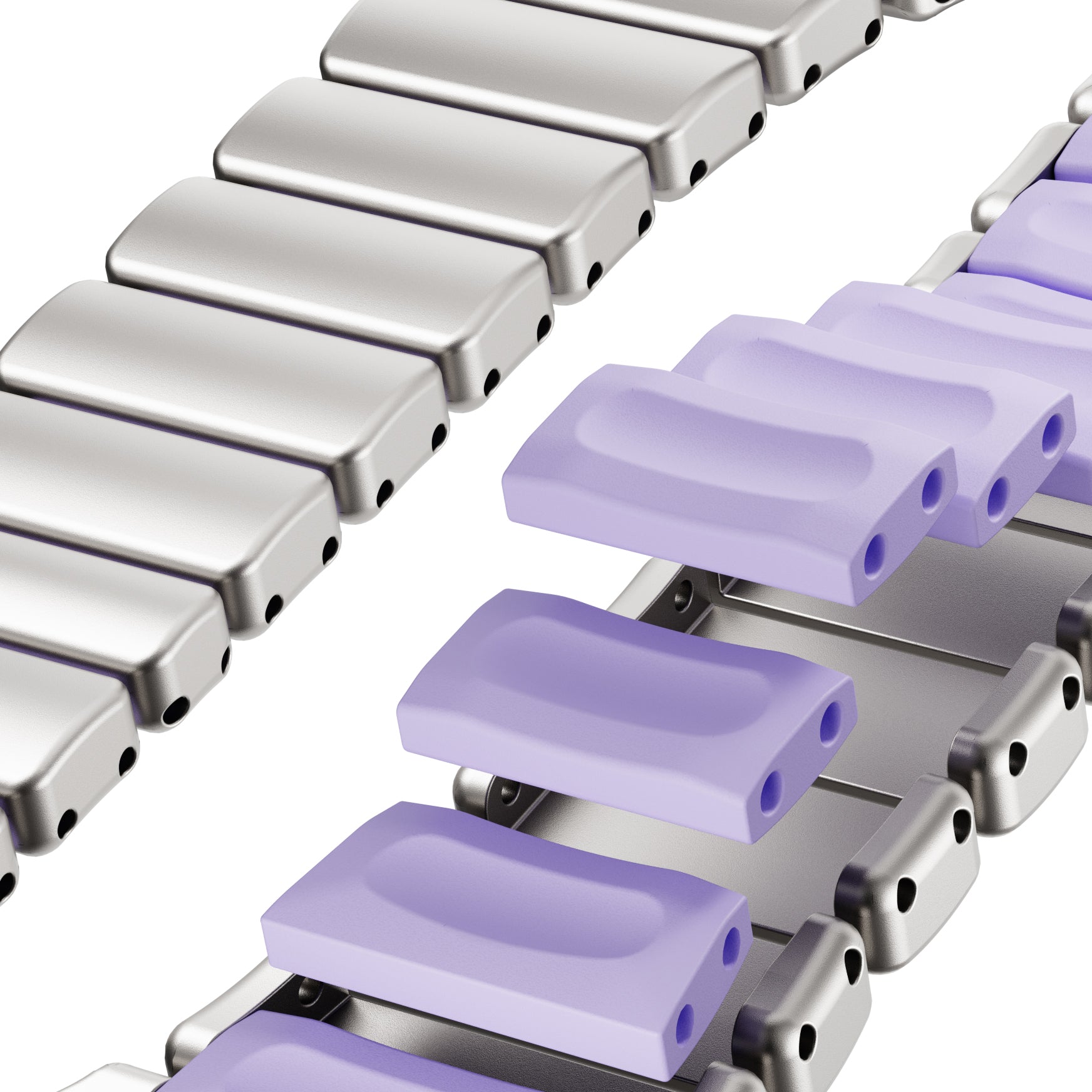 GEMINI  Magnetic Stainless Steel Band For Apple Watch