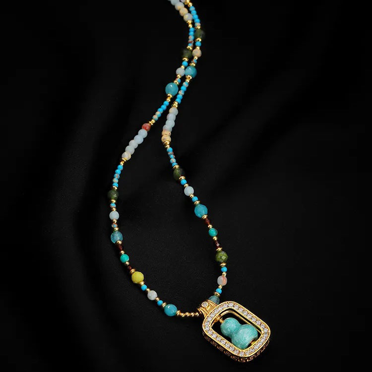 The Modern Vintage Turquoise Necklace