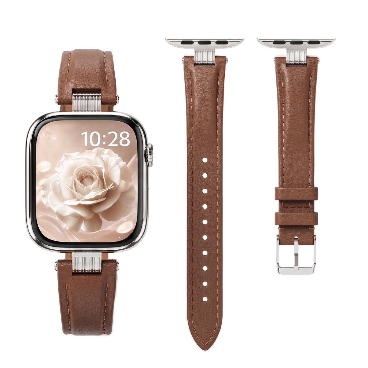The Tapered Leather Strap For Apple Watch