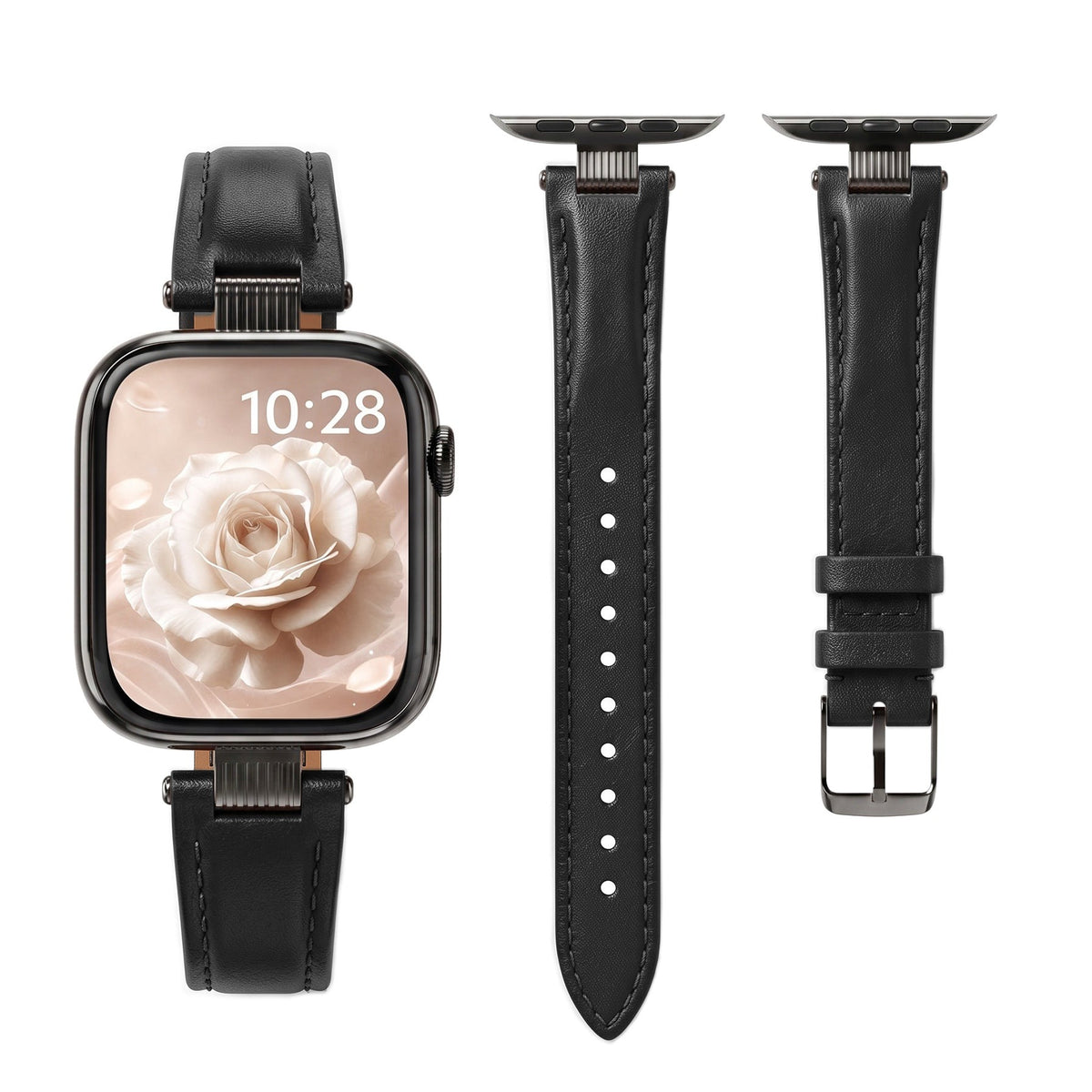 The Tapered Leather Strap For Apple Watch