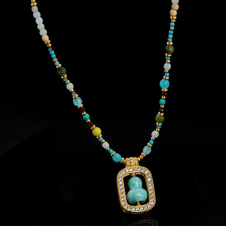 The Modern Vintage Turquoise Necklace