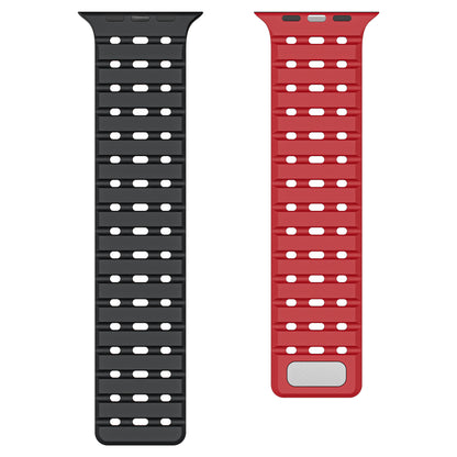 AW Breathable Magnetic Silicone Strap For Apple Watch