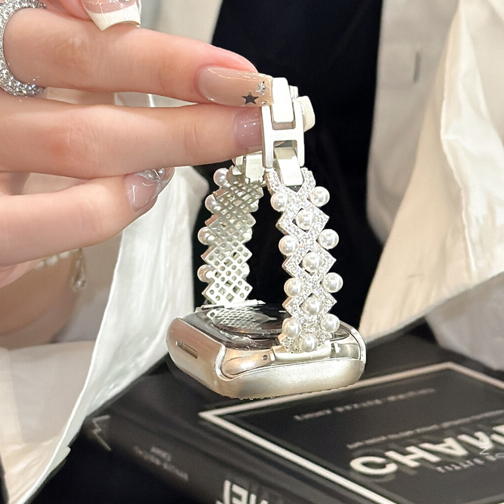 Luxury pearl Bracelet For Apple Watch