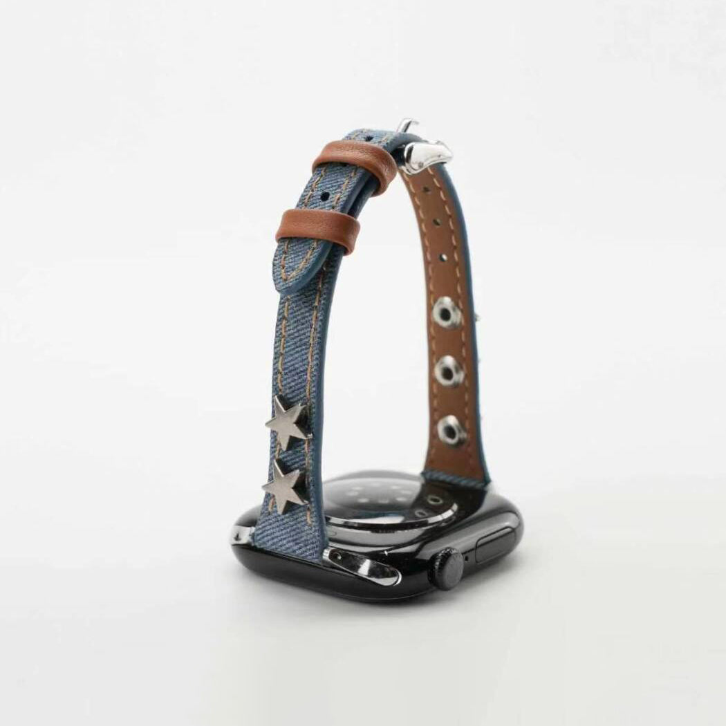 Vintage Star Stud Band For Apple Watch
