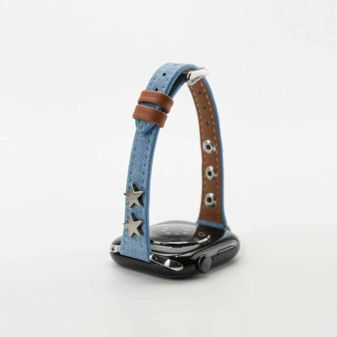 Vintage Star Stud Band For Apple Watch