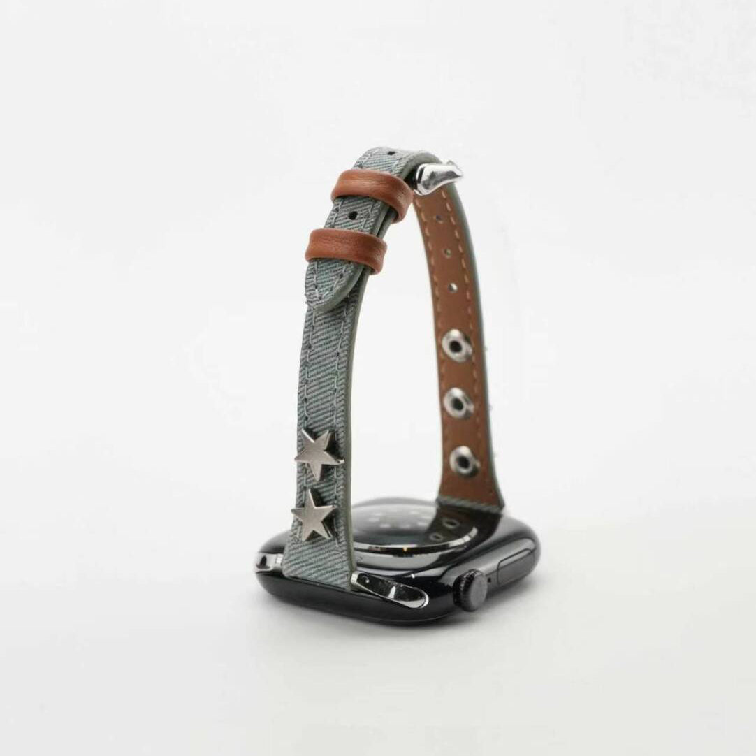 Vintage Star Stud Band For Apple Watch