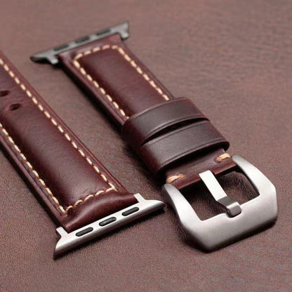 Leather Apple Watch Band-Nappa