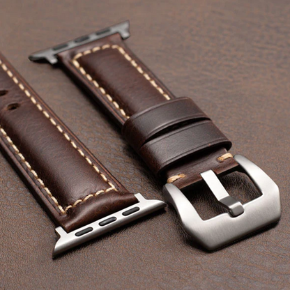 Leather Apple Watch Band-Nappa