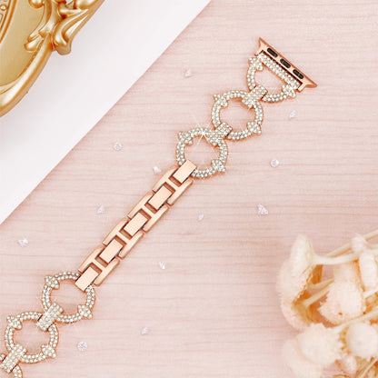 Bling Diamond Link Bracelet For Apple Watch