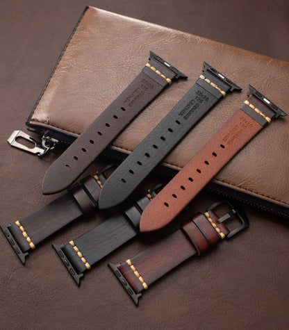 Full-Grain Leather Band for Apple Watch