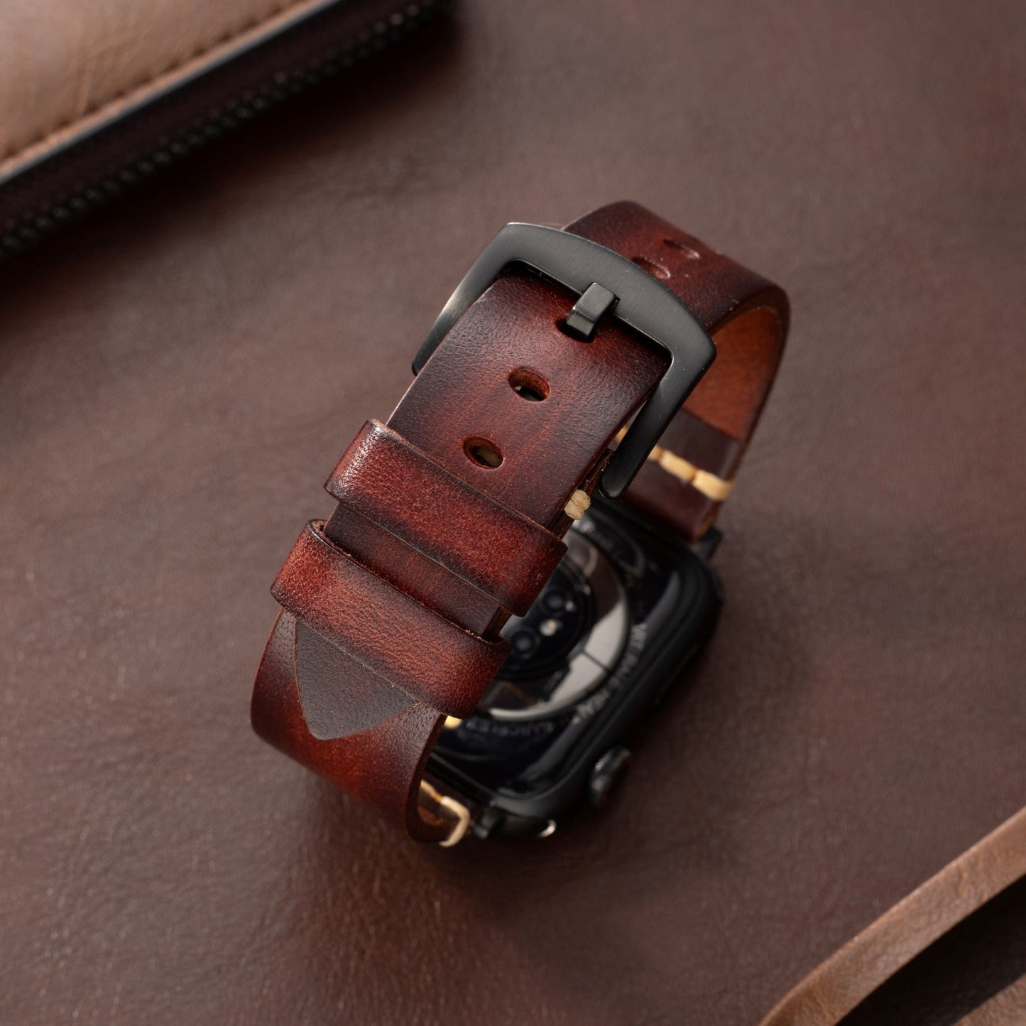 Full-Grain Leather Band for Apple Watch