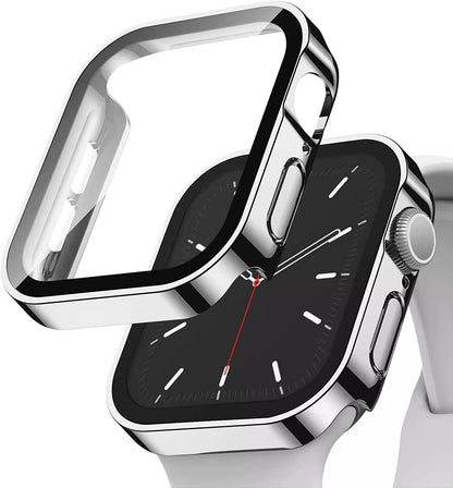 Waterproof Watch Case With Tempered Glass Film