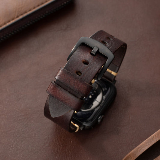 Full-Grain Leather Band for Apple Watch