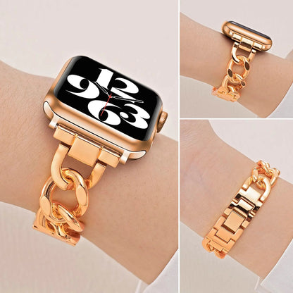 Heart-Shaped Link Bracelet for Apple Watch