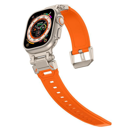 Explorer Tactical Fluoro Rubber Apple Watch Strap